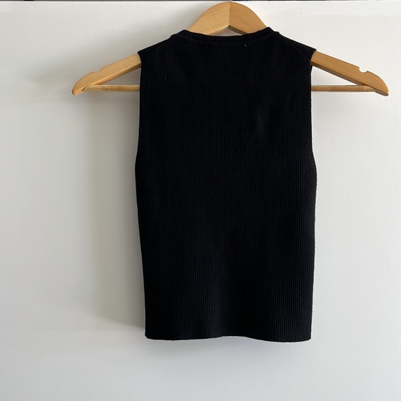 Zara Sleeveless Knit Top - Picture 3 of 6
